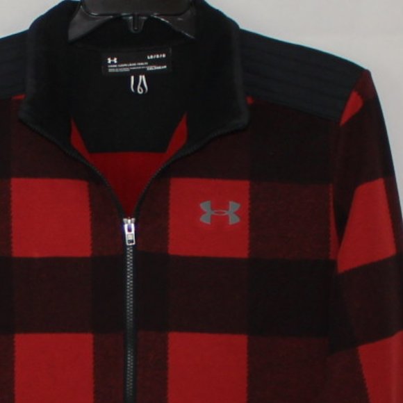 Under Armour Field Fleece Plaid Jacket 